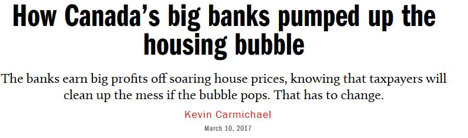 Banks bubble